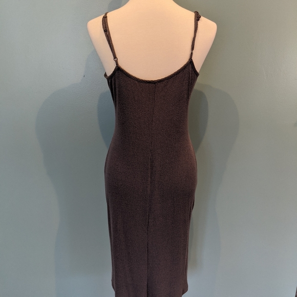 Grey Slip Dress - Picture 7 of 9